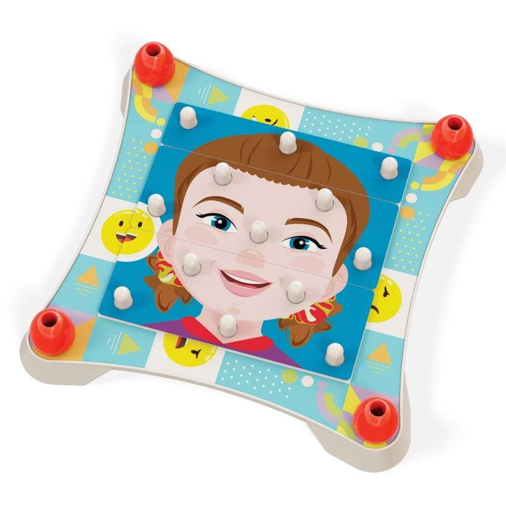 Quercetti - Make a Face Puzzle for Kids - Creative Expression Learning Toy