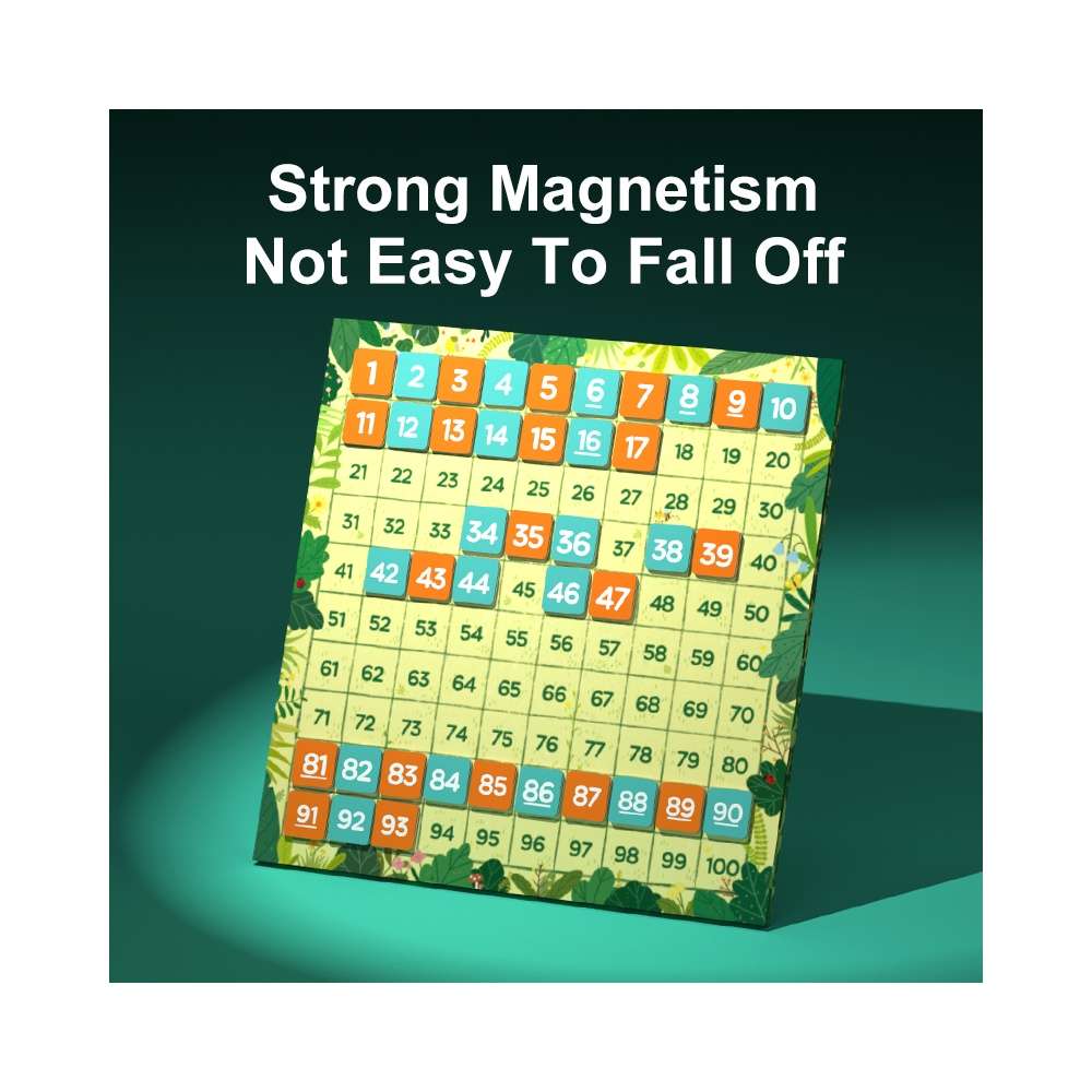 Mideer - Magnetic Hundreds Board - Early Math Counting Game