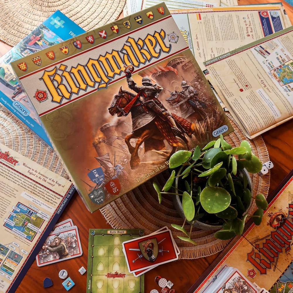 Gibsons - Kingmaker - The Royal Re-Launch - Board Game