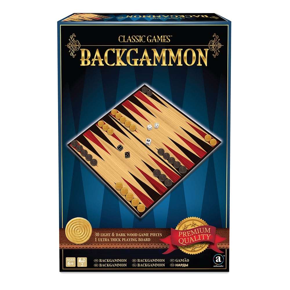 Ambassador - Classic Games - Backgammon-**