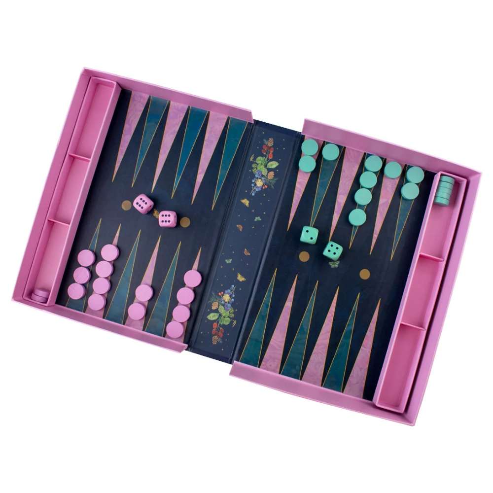 Gibsons - The Art File: Backgammon Family Board Game