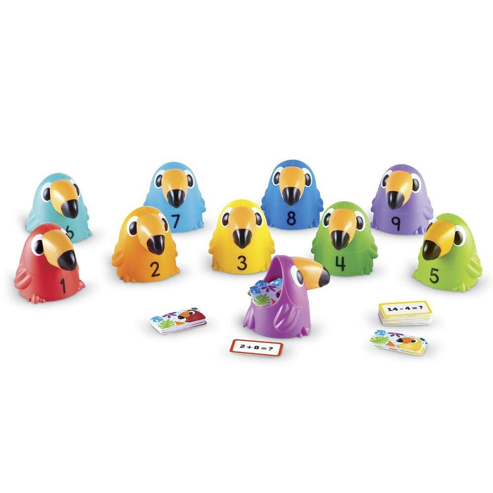 Learning Resources - Toucans to Ten Addition & Subtraction Maths Game for Kids Ages 5+