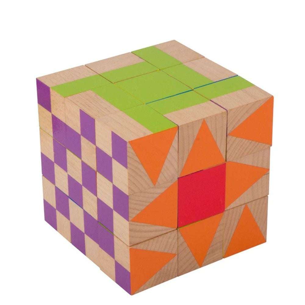 Beleduc - Moziblox Wooden Blocks - Patterning Game - 30pcs -**