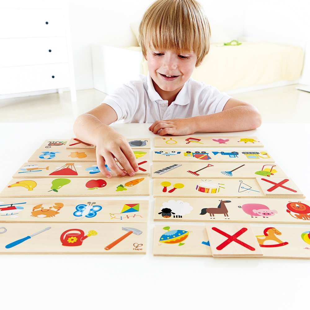 Hape - Home Education - Cross Out - 16pcs -**