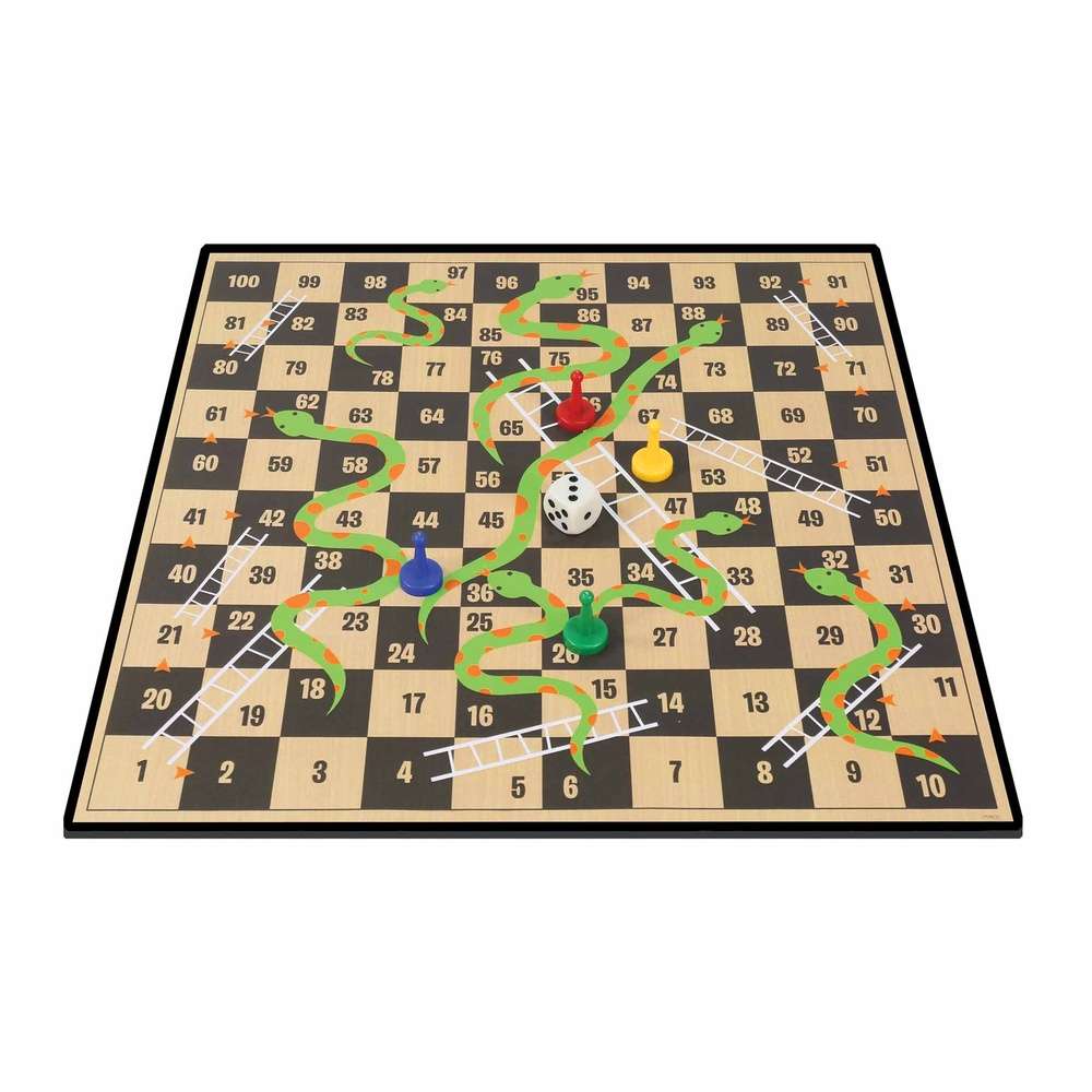 Ambassador - Classic Games - Snakes & Ladders Game-**