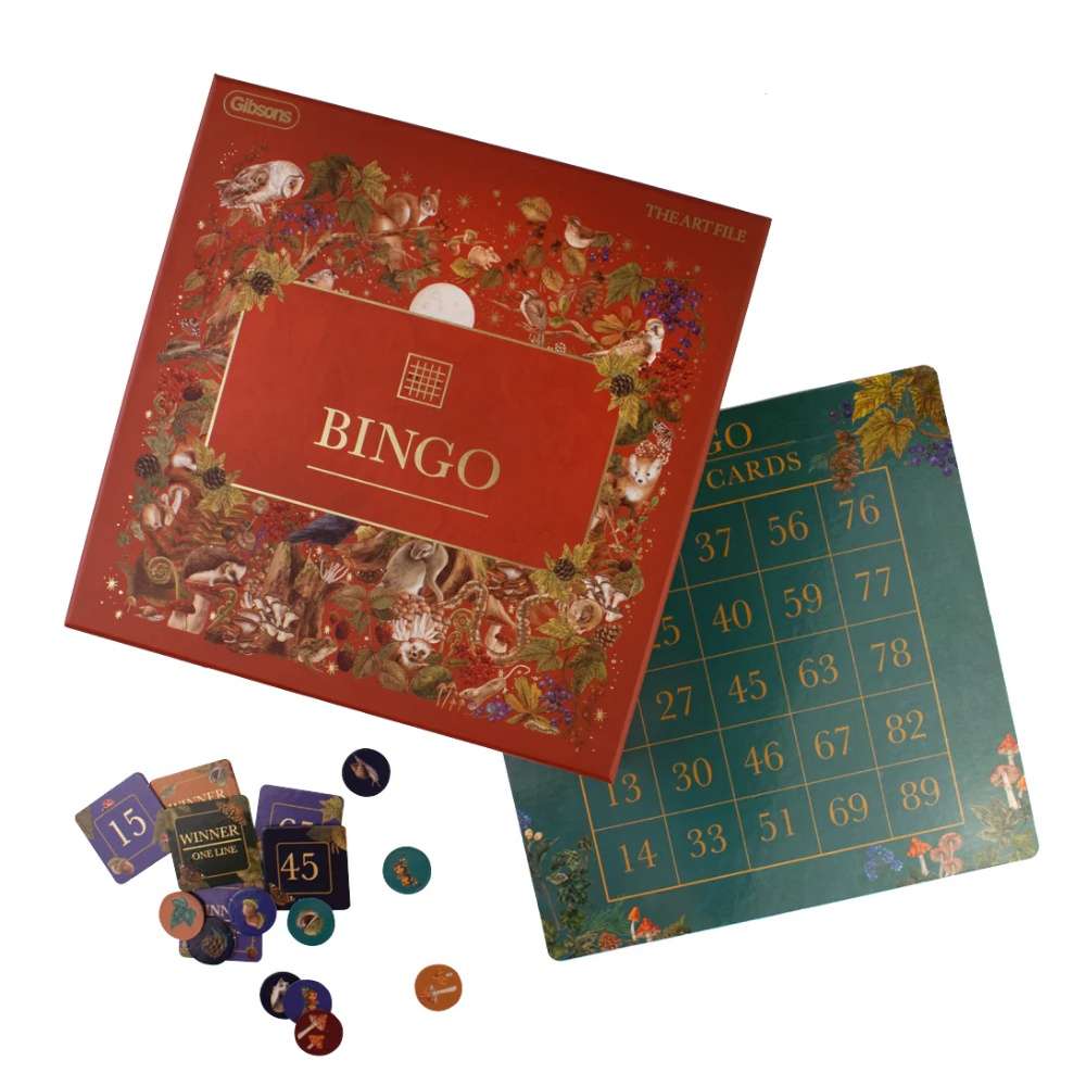 Gibsons - The Art File: Bingo Family Board Game
