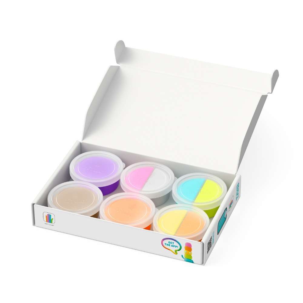Hey Clay - Modelling Air-Dry Clay with Fun Interactive App - Flip Cone, Yeti Sandwich, Scoopanaut...