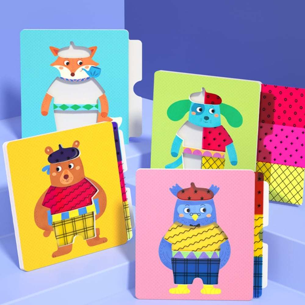 Mideer - Dress-up Activity Kit - Educational Matching Game