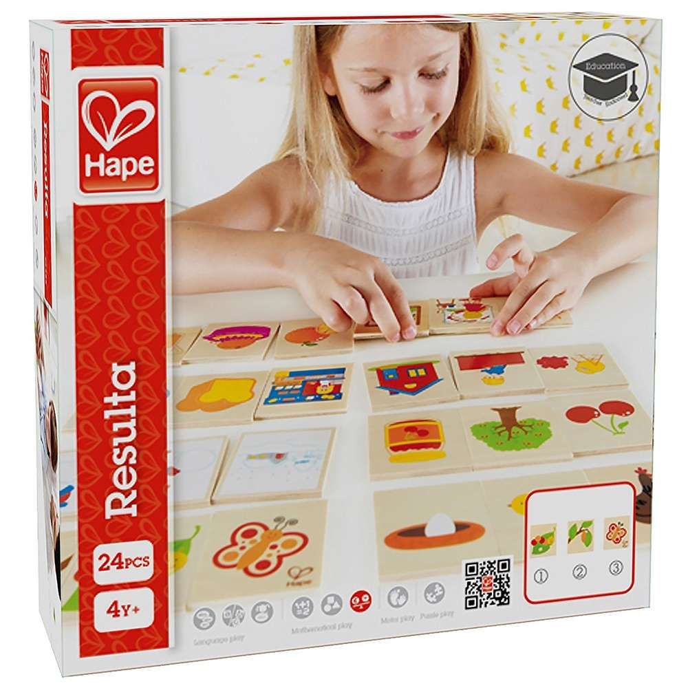 Hape - Home Education - Resulta - 24pcs -**