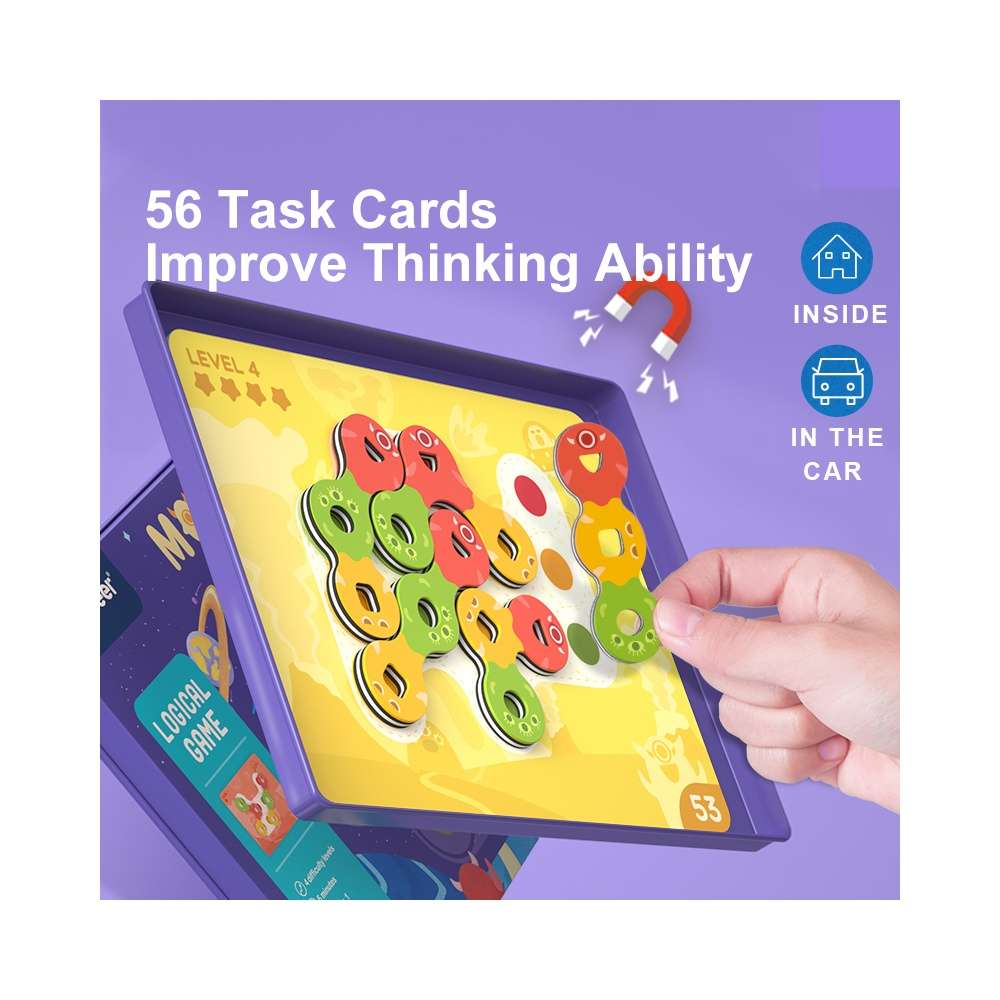 Mideer - Logical Game Monster Fun! Brain Teaser Challenges for Kids