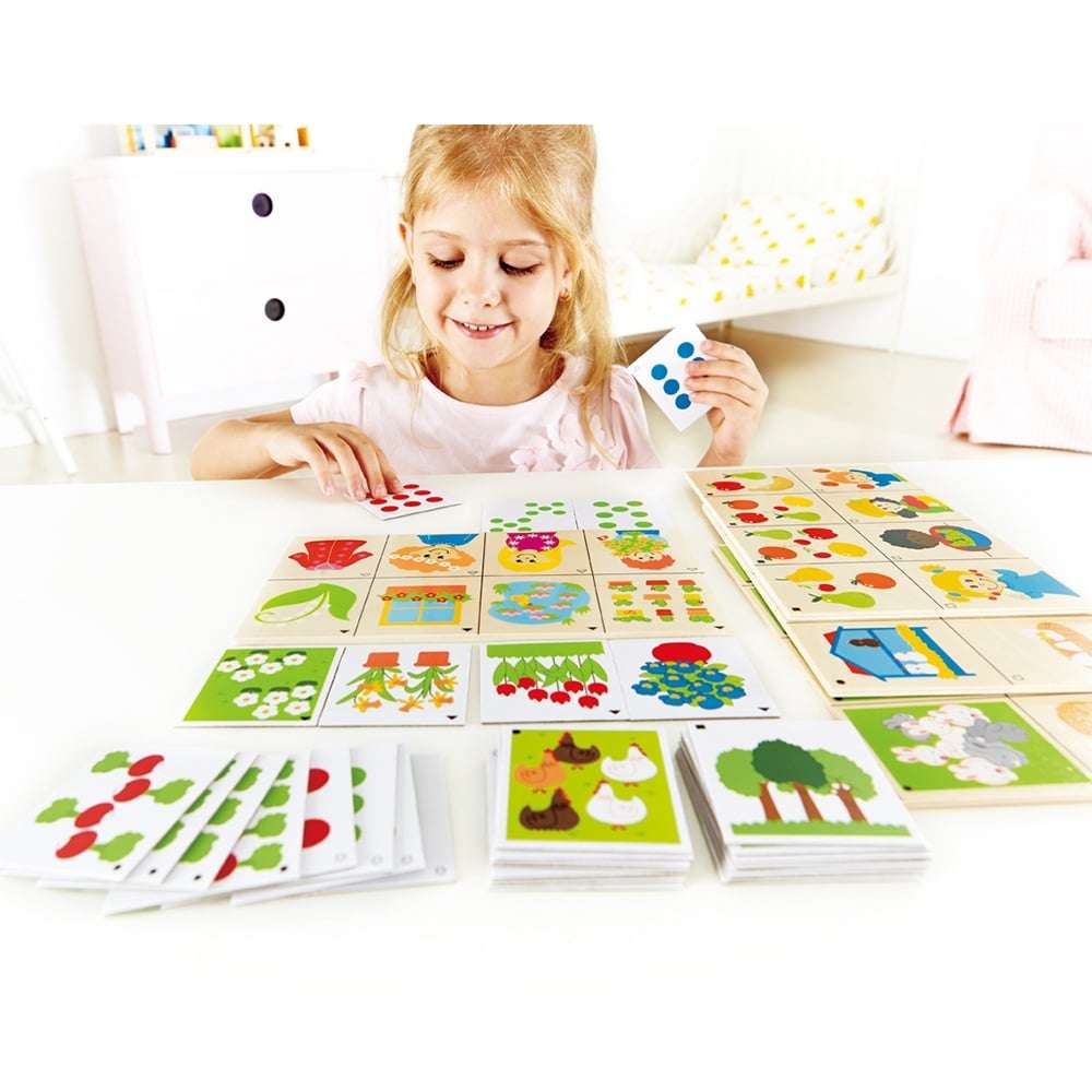 Hape - Home Education - Theme Count - 36pcs -**