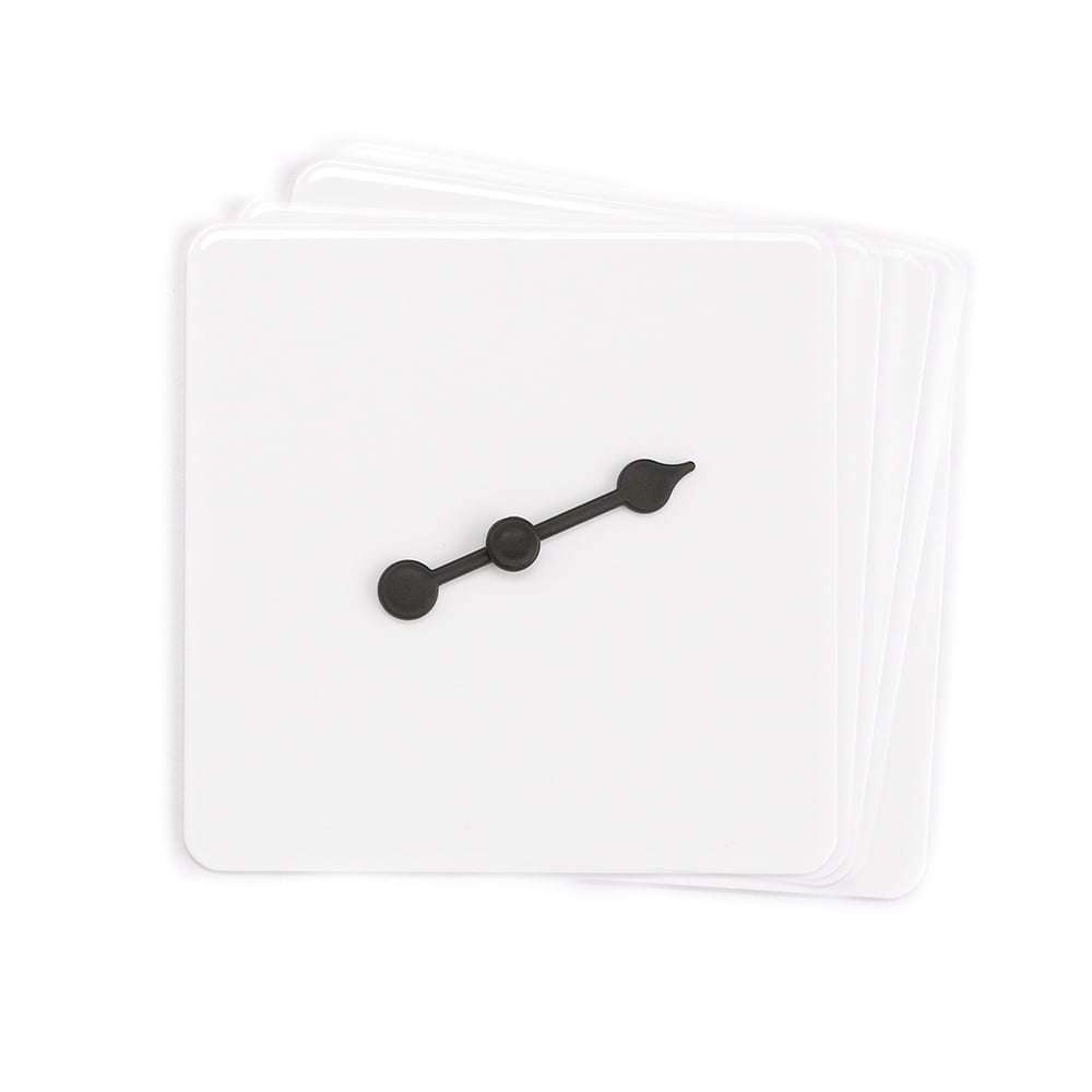 EDX Education - Blank Spinners - DIY Learning Game Spinners - 5pcs