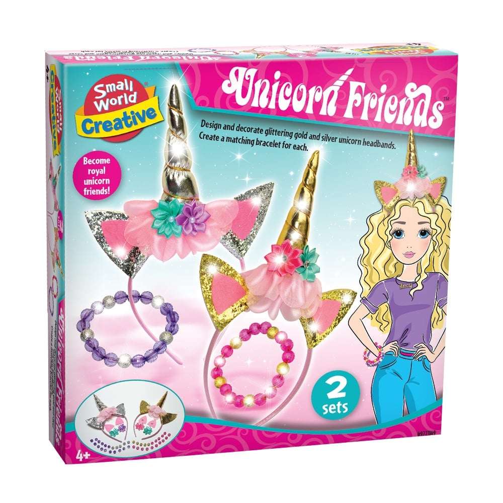 Small World Toys - Unicorn Friends - Arts & Crafts Set -**