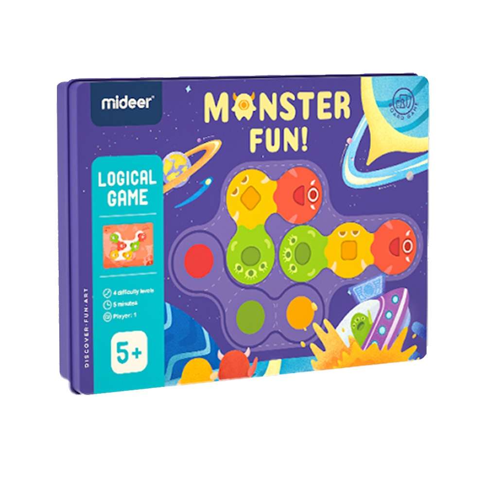Mideer - Logical Game Monster Fun! Brain Teaser Challenges for Kids