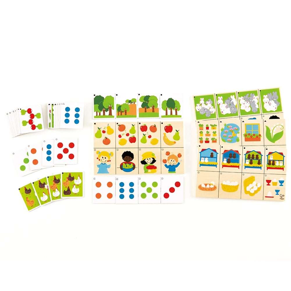 Hape - Home Education - Theme Count - 36pcs -**