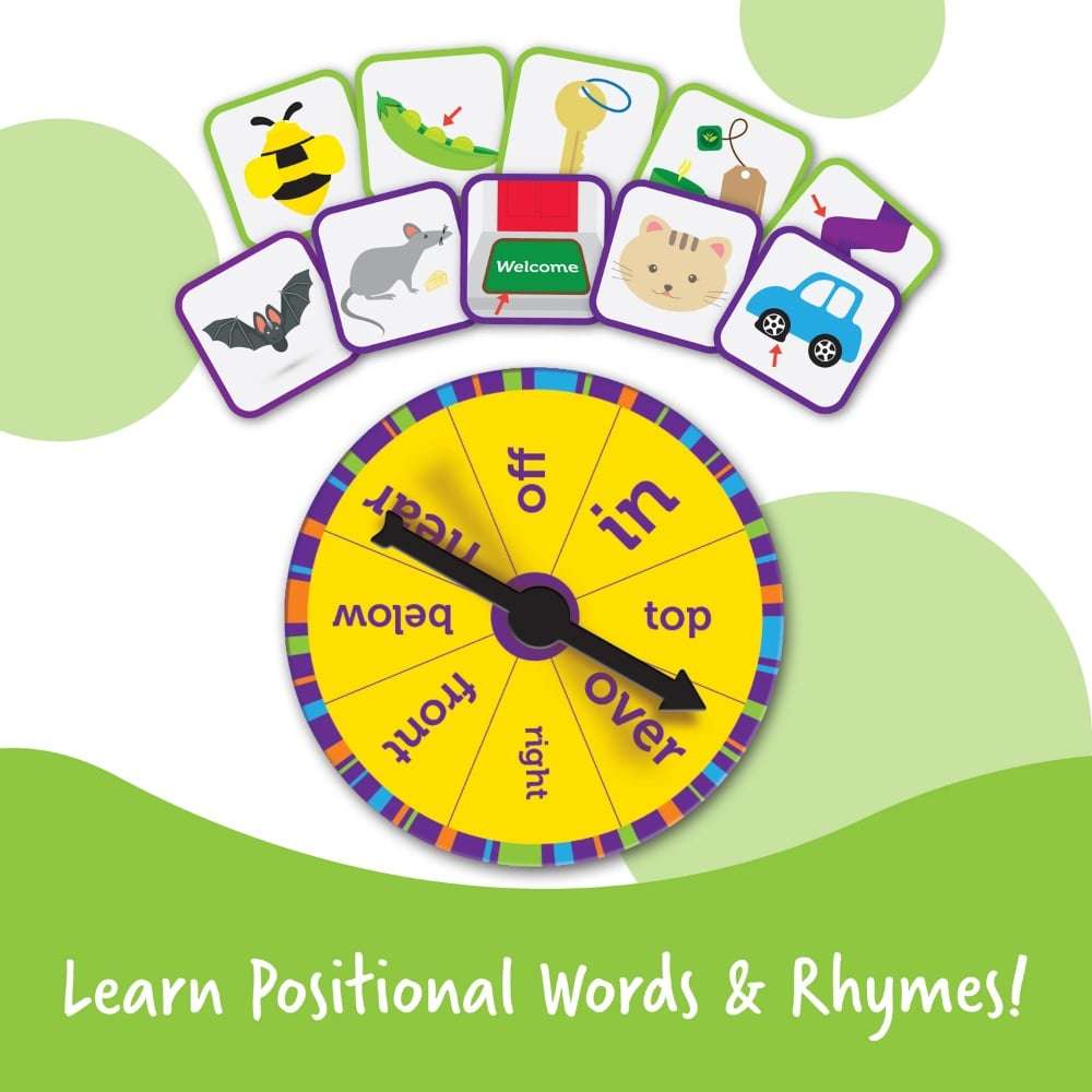 Learning Resources - Fox in the Box Positional Words Activity Set