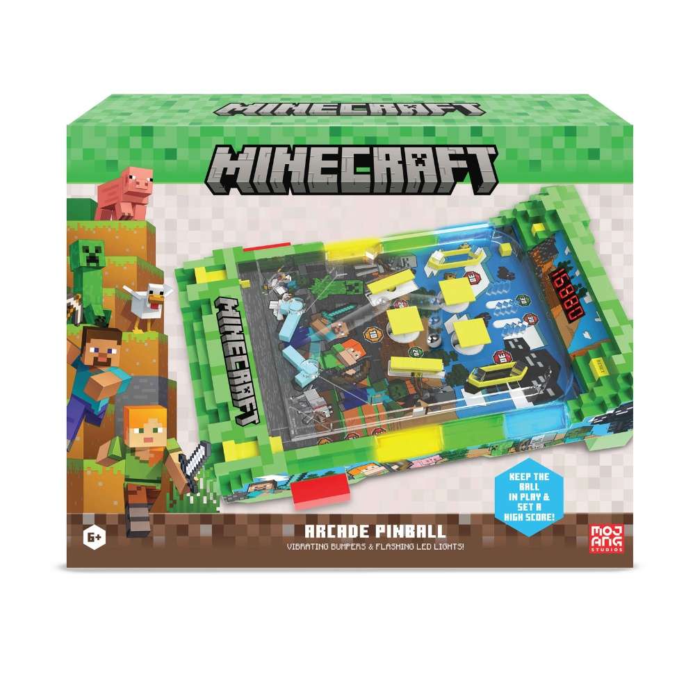Ambassador - Minecraft Arcade Pinball - Overworld Edition - 8pcs