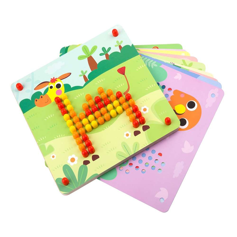 TookyToy - Pattern Pegs - Small