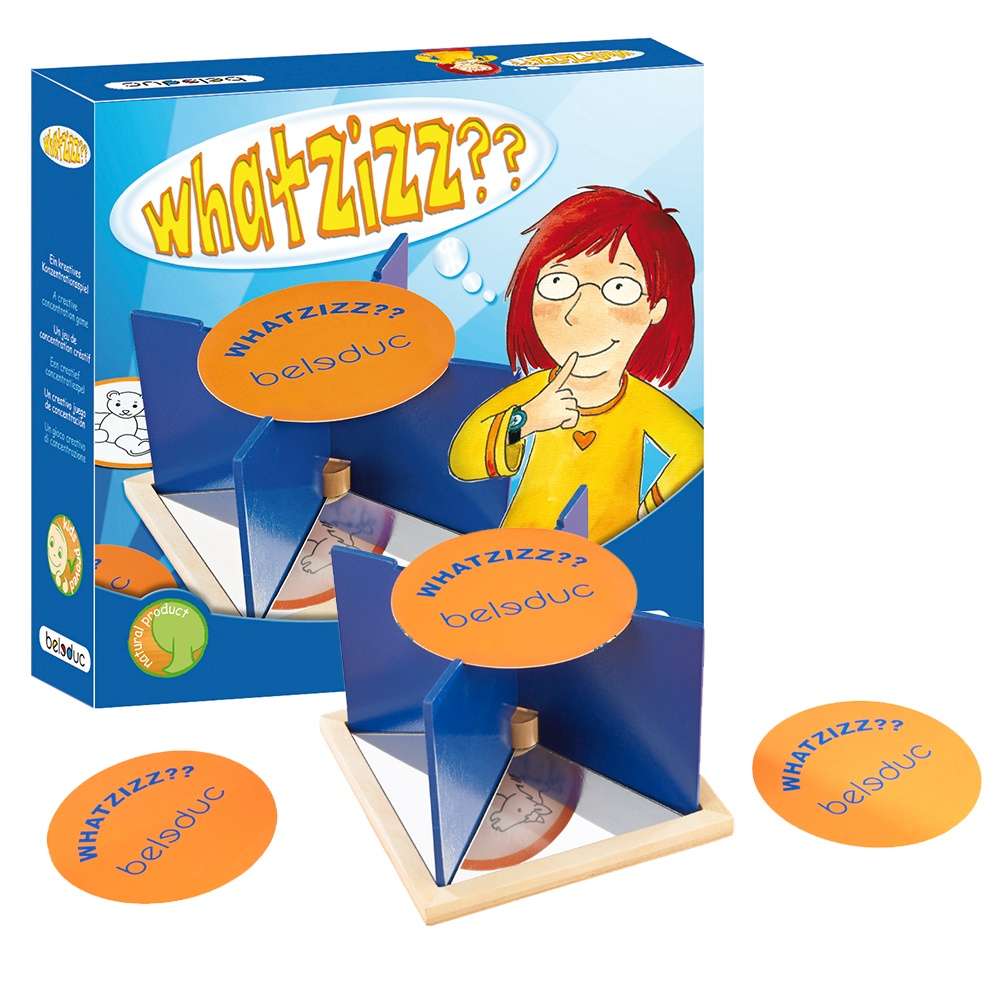 Beleduc - Whatzizz - My First Geometry Educational Game - 67pcs -**