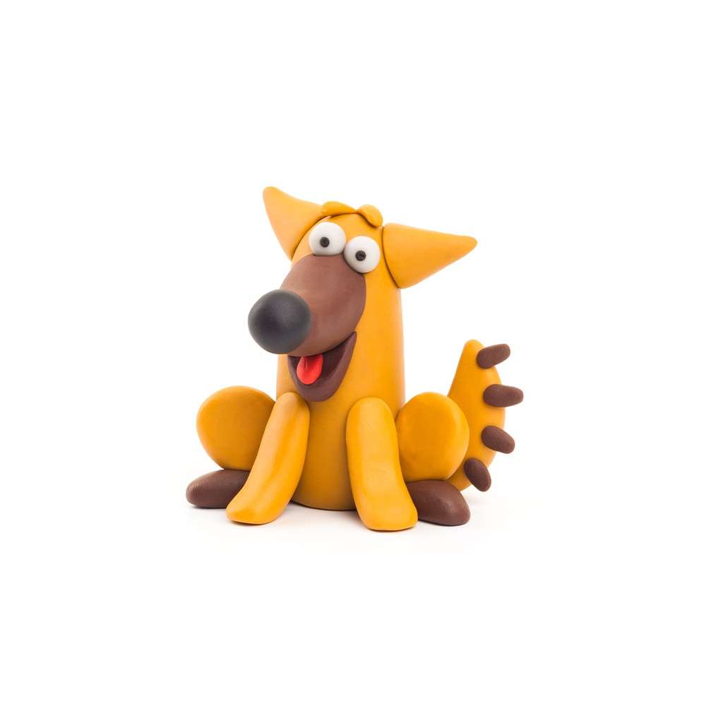 Hey Clay - Modelling Air-Dry Clay with Fun Interactive App - Cow, Doggie, Sheep, Series Animals, ...