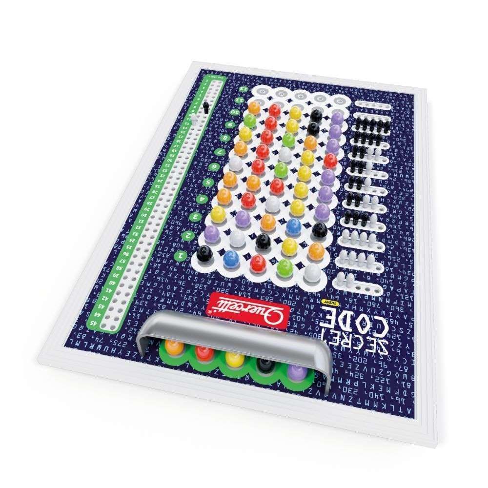 Quercetti - Secret Code Breaking Game - Logic & Strategy Board Game for Kids