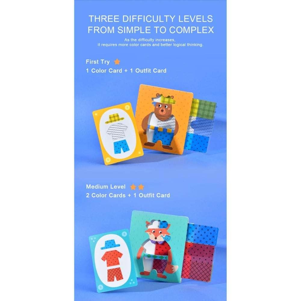 Mideer - Dress-up Activity Kit - Educational Matching Game