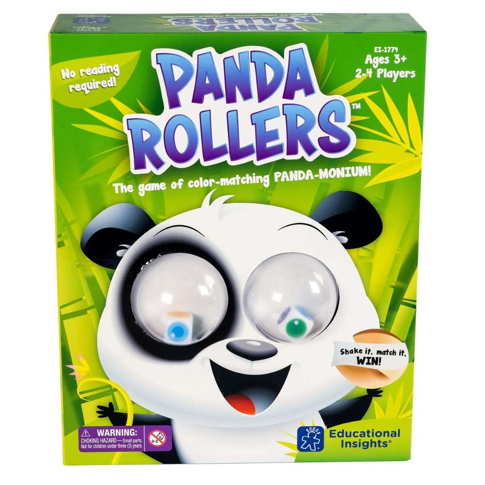 Educational Insights - Panda Rollers Colour Matching Educational Game for Kids