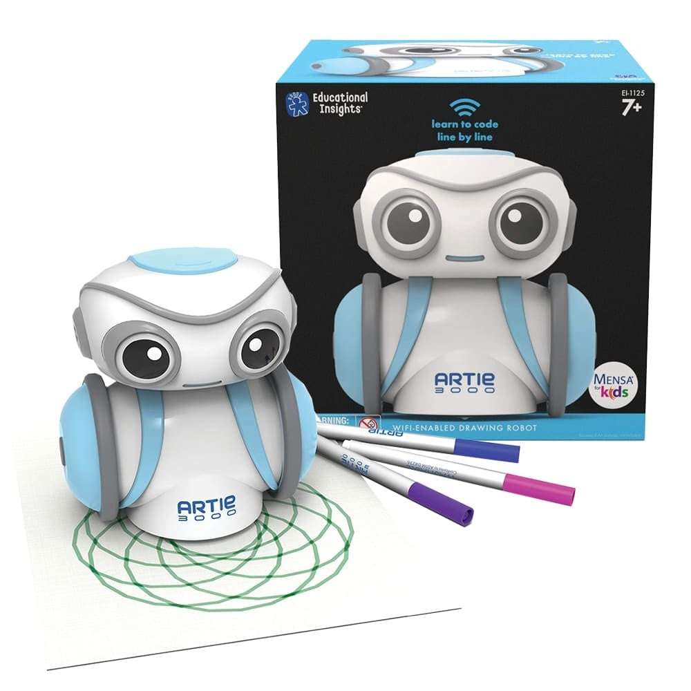 Educational Insights - Artie 3000 - Learn to Code Drawing Robot for Kids