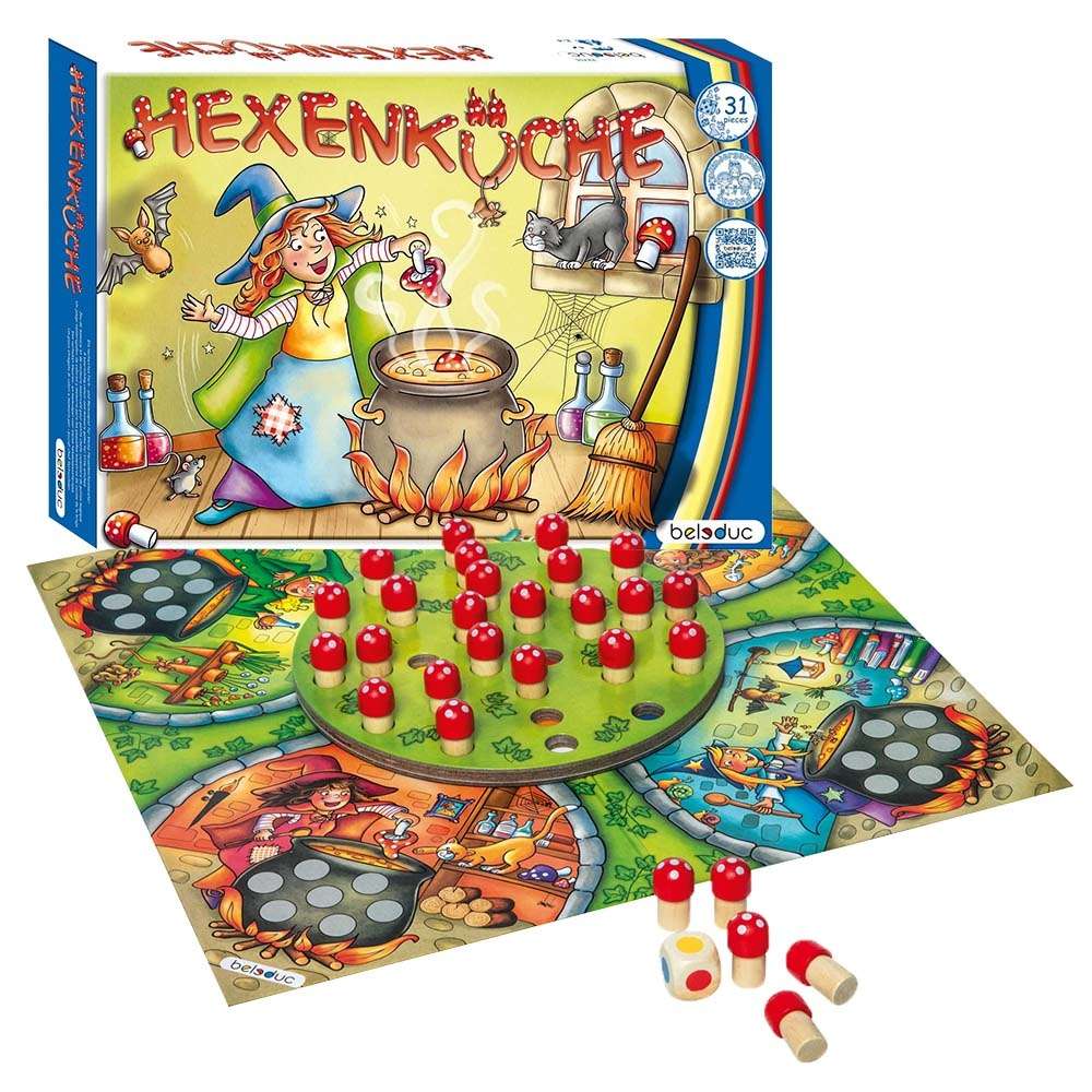 Beleduc - Witches Kitchen - Memory Matching Game Educational Game for Kids -**