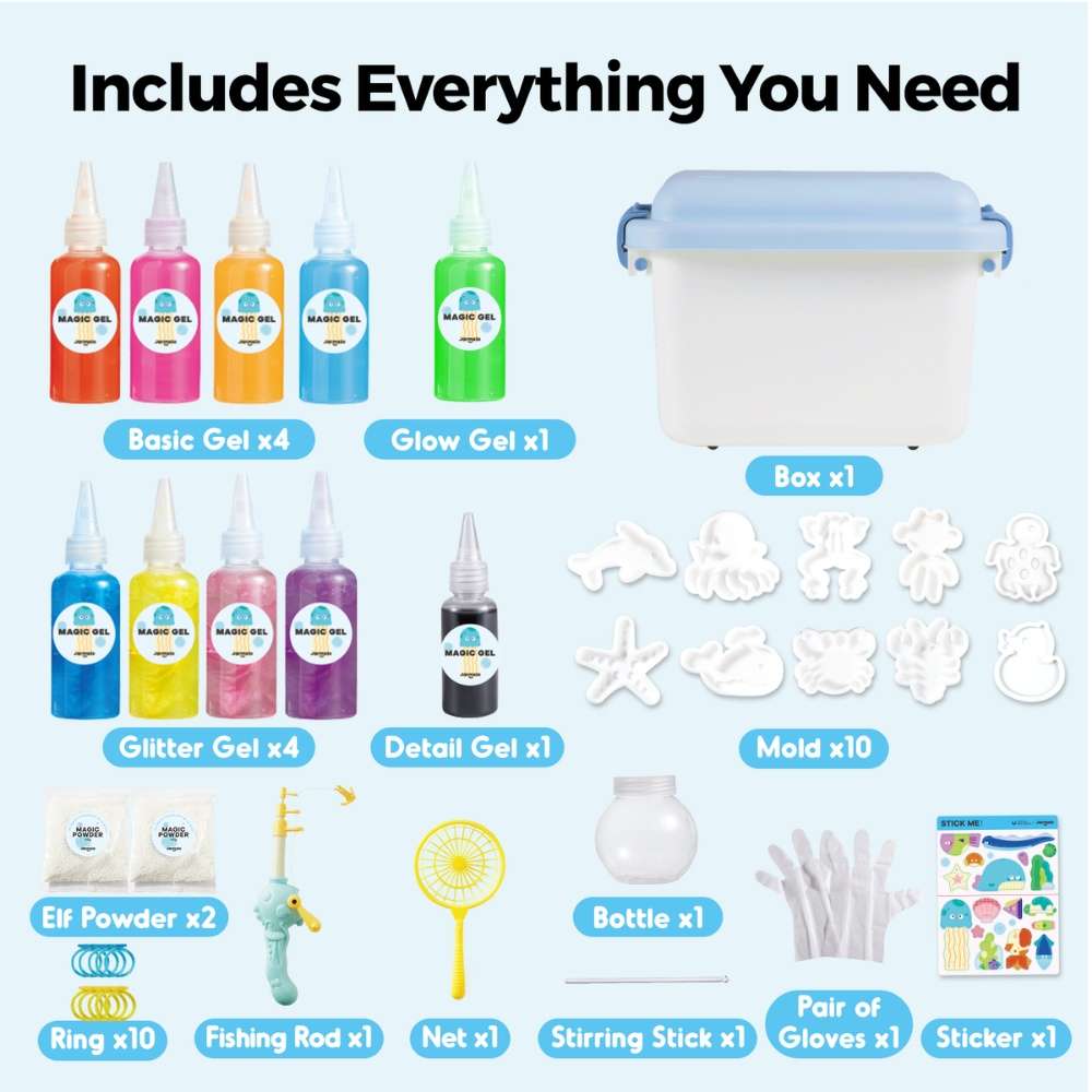 Jar Meló - Magic Fish Making Kit - DIY Fishing Game