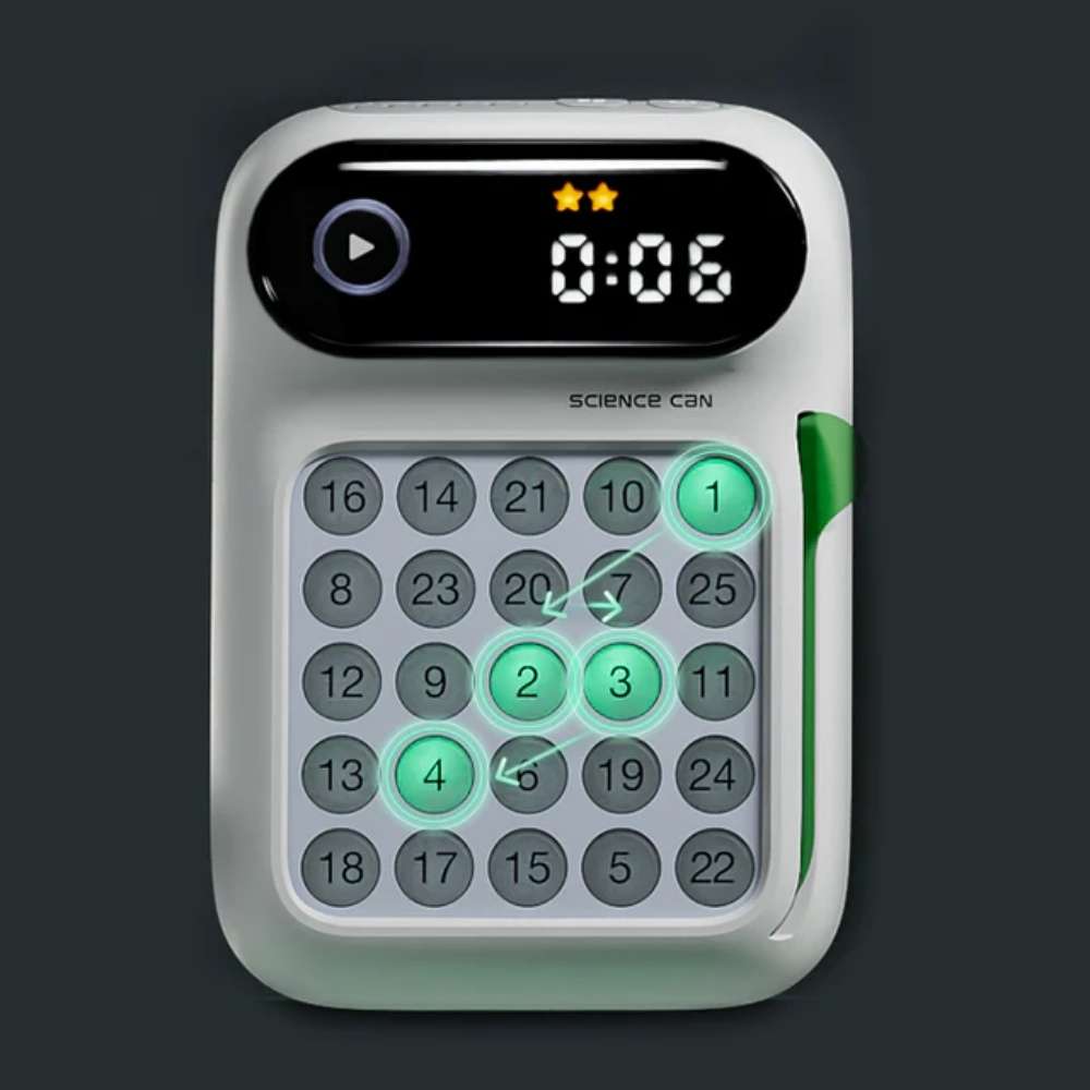 TopBright - Speed Number 3-in-1 STEM Brain Training Game for Kids