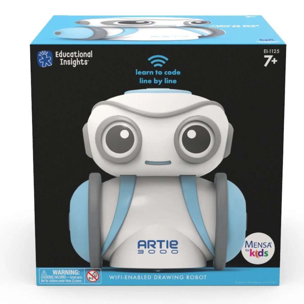 Educational Insights - Artie 3000 - Learn to Code Drawing Robot for Kids