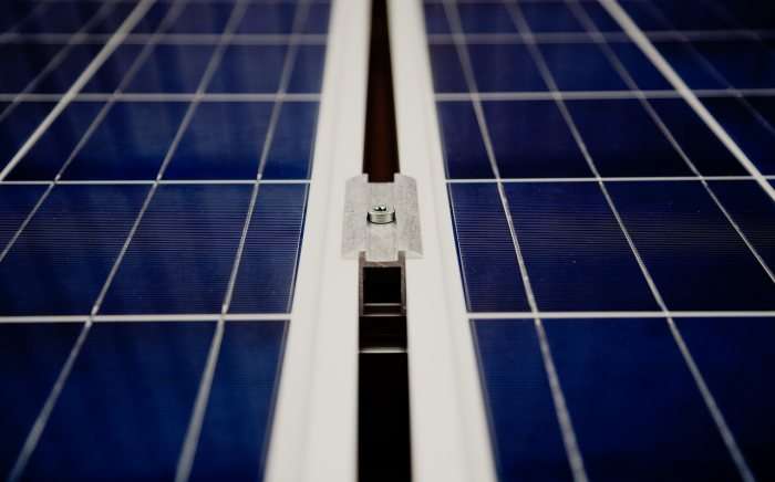 Solar Panel Mounting Middle Lock / Middle Clamp