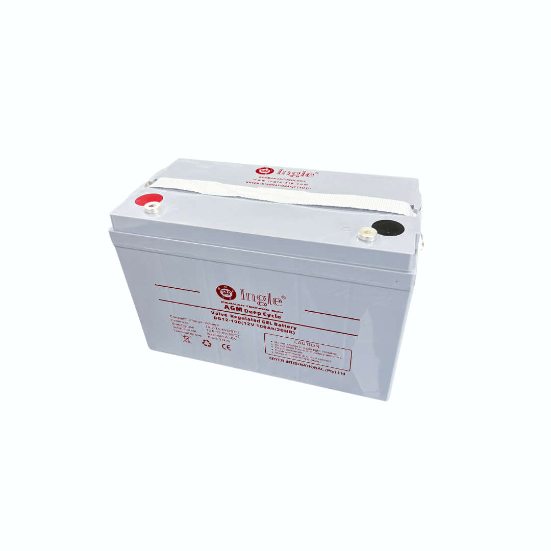 12V 120Ah INGLE Deep Cycle AGM Gel Battery for Solar & Backup Systems
