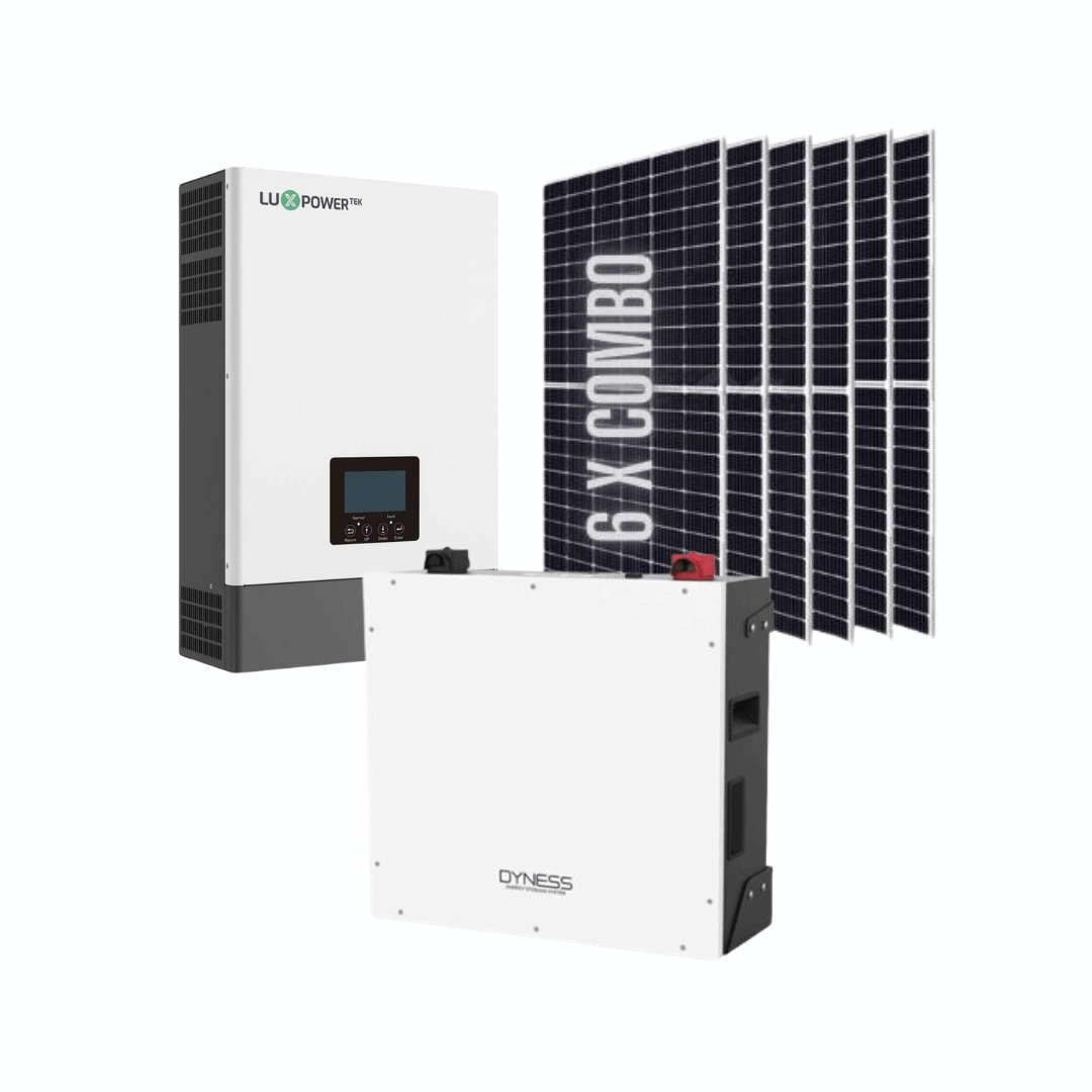 3.5KVA Ecco Hybrid Solar System with Lithium Battery & 4x 450W Panels