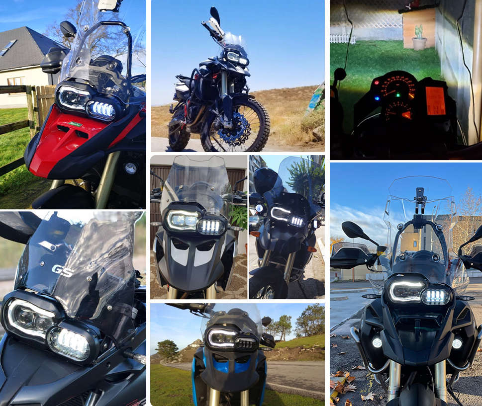 BMW F650 F700 F800 GS LED Headlight