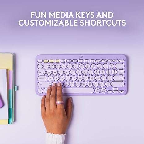 Logitech K380 Pebble Multi-Device Bluetooth Wireless Keyboard