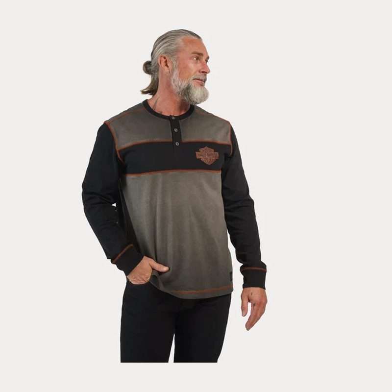 Men's Iron Bond Henley - M