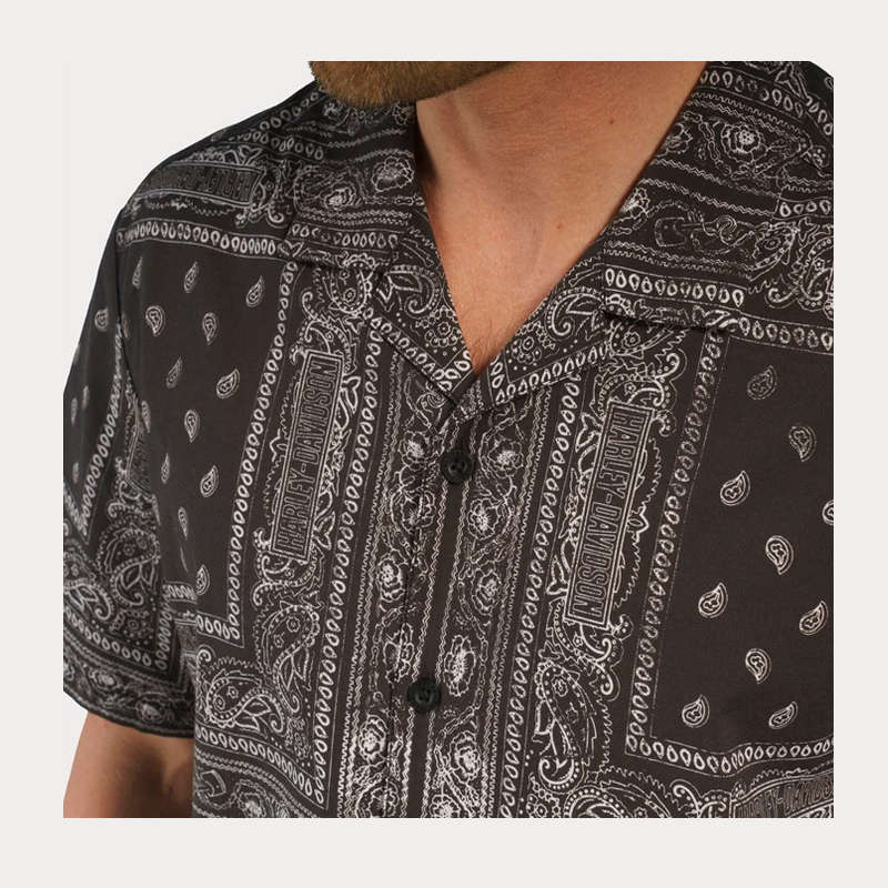 Men's Harley Bandana Shirt - L