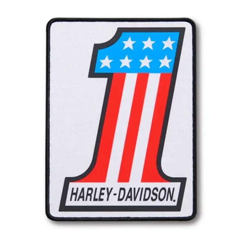 #1 Logo Large Iron-On Patch