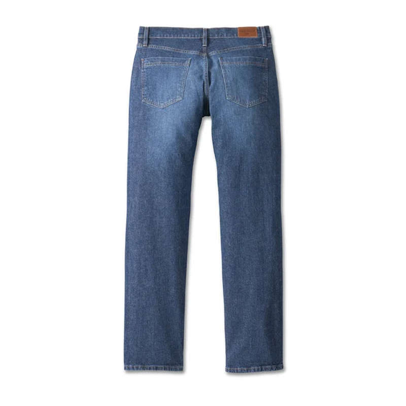 Men's Straight Jean - Medium Wash Denim - 32