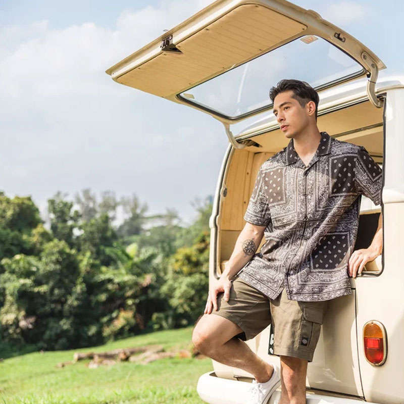 Men's Harley Bandana Shirt - L