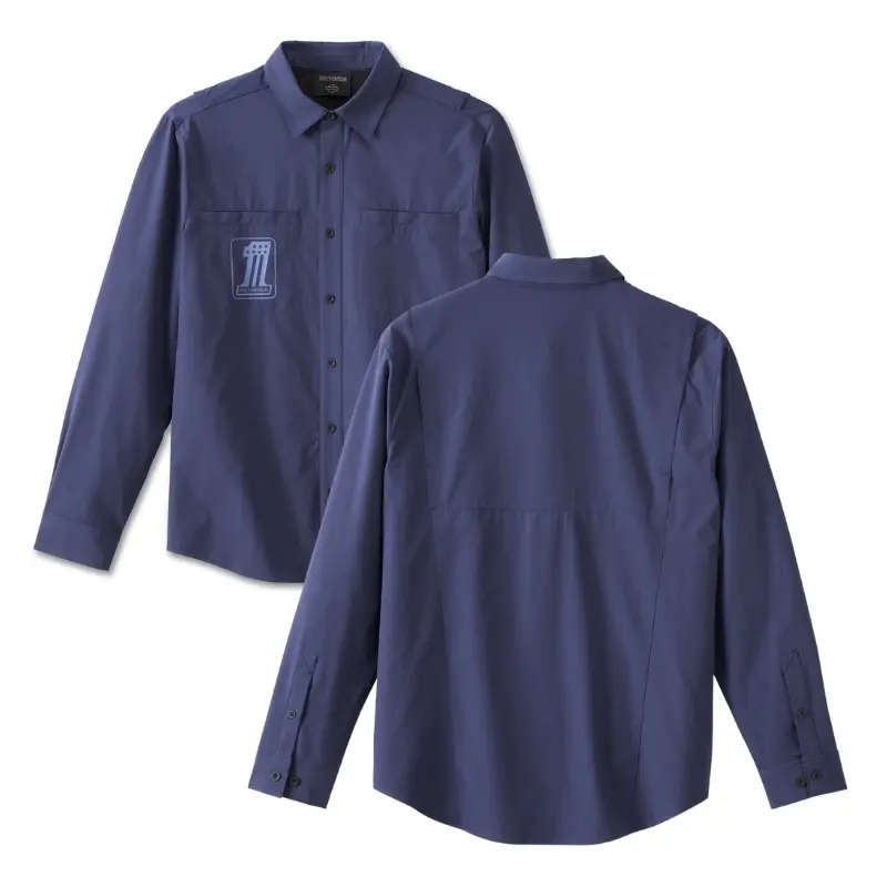 Men's #1 Performance Vented Shirt - Peacoat - 3XL