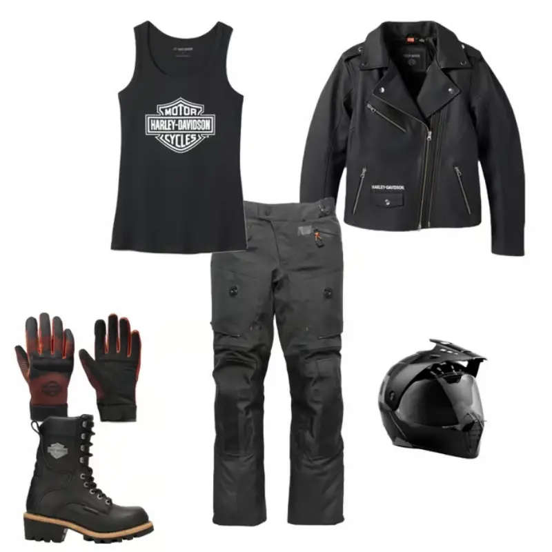 Women's Bar &amp; Shield Tank - Black Beauty - M