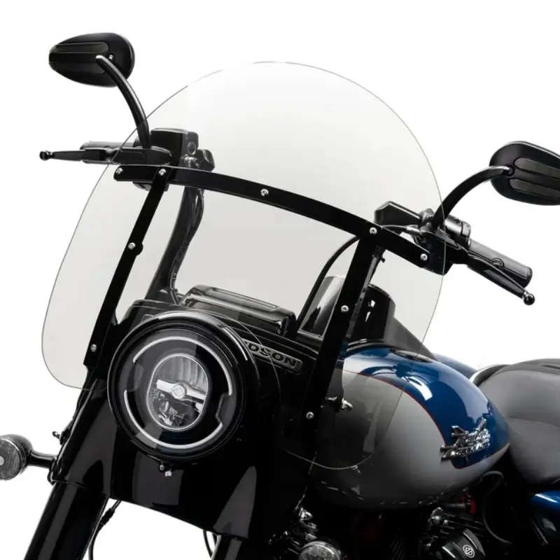H-D Detachables 16 in. Windshield  Light Smoke