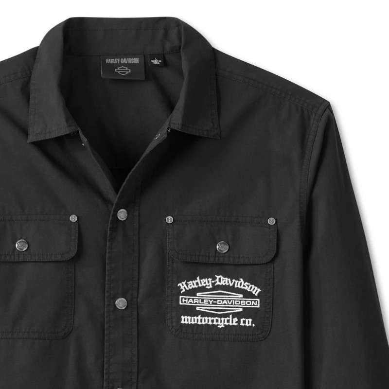 Men's Worker Long Sleeve Overshirt - 3XL