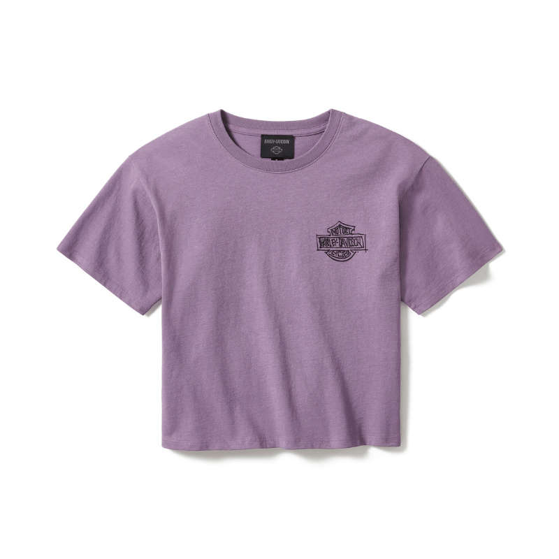 In the Wind Rider Sketch Art Boxy Tee - XS XS