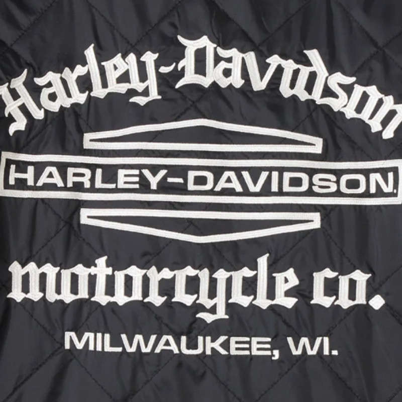 Men's Old English Stacked Bar & Shield Jacket - L