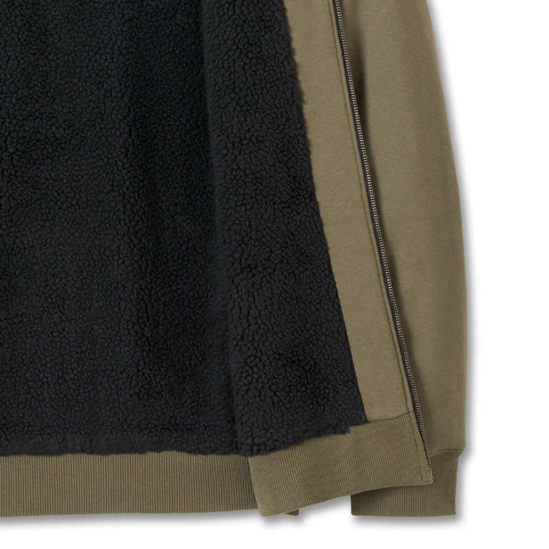 Bar & Shield Sherpa Full Zip Hoodie - 2XL