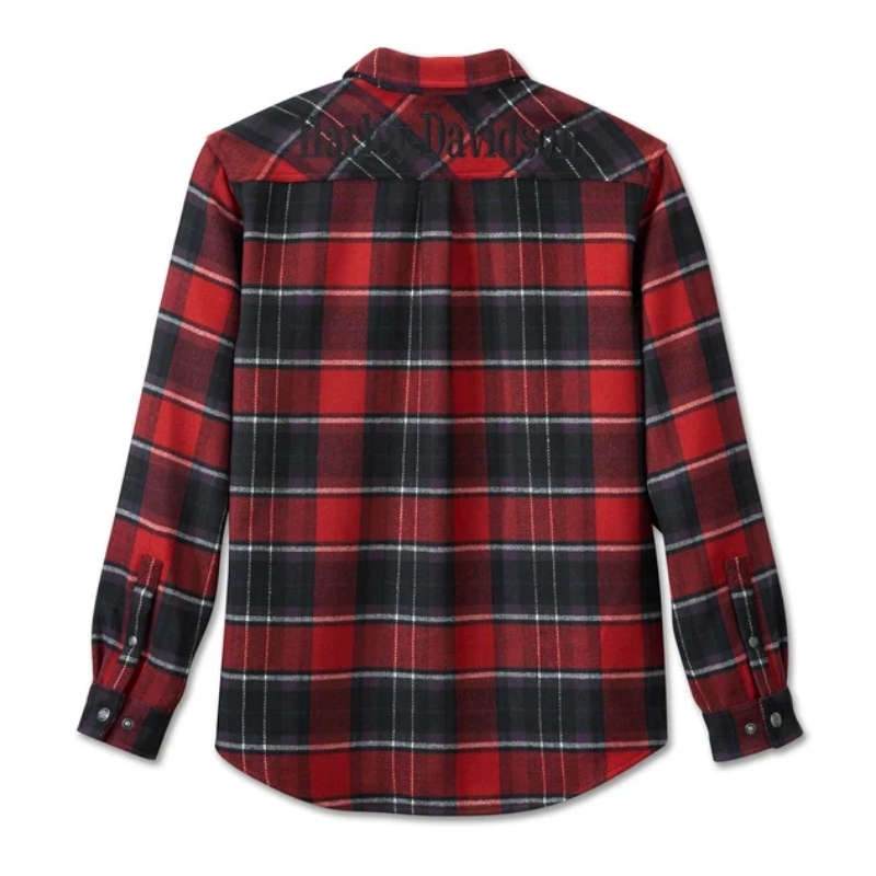 Men's Premium Overshirt - Plaid - M